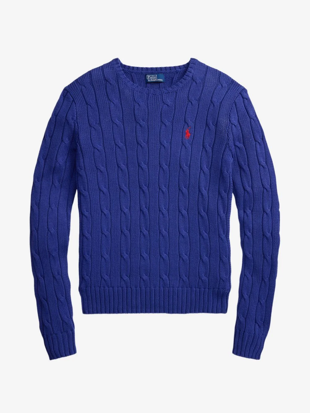 cable-knit cotton sweater - 1