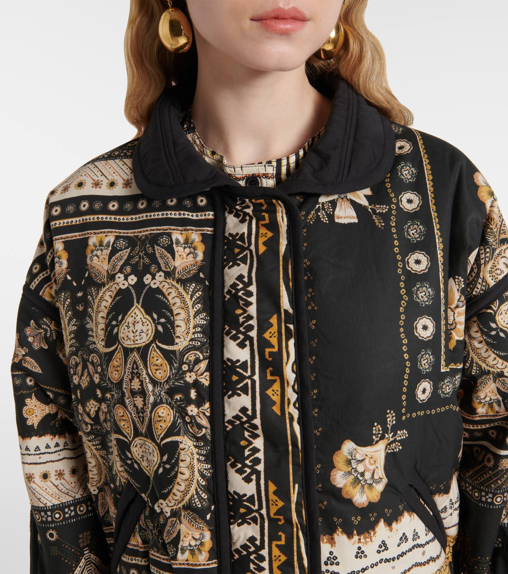 Granger printed cotton bomber jacket - 4