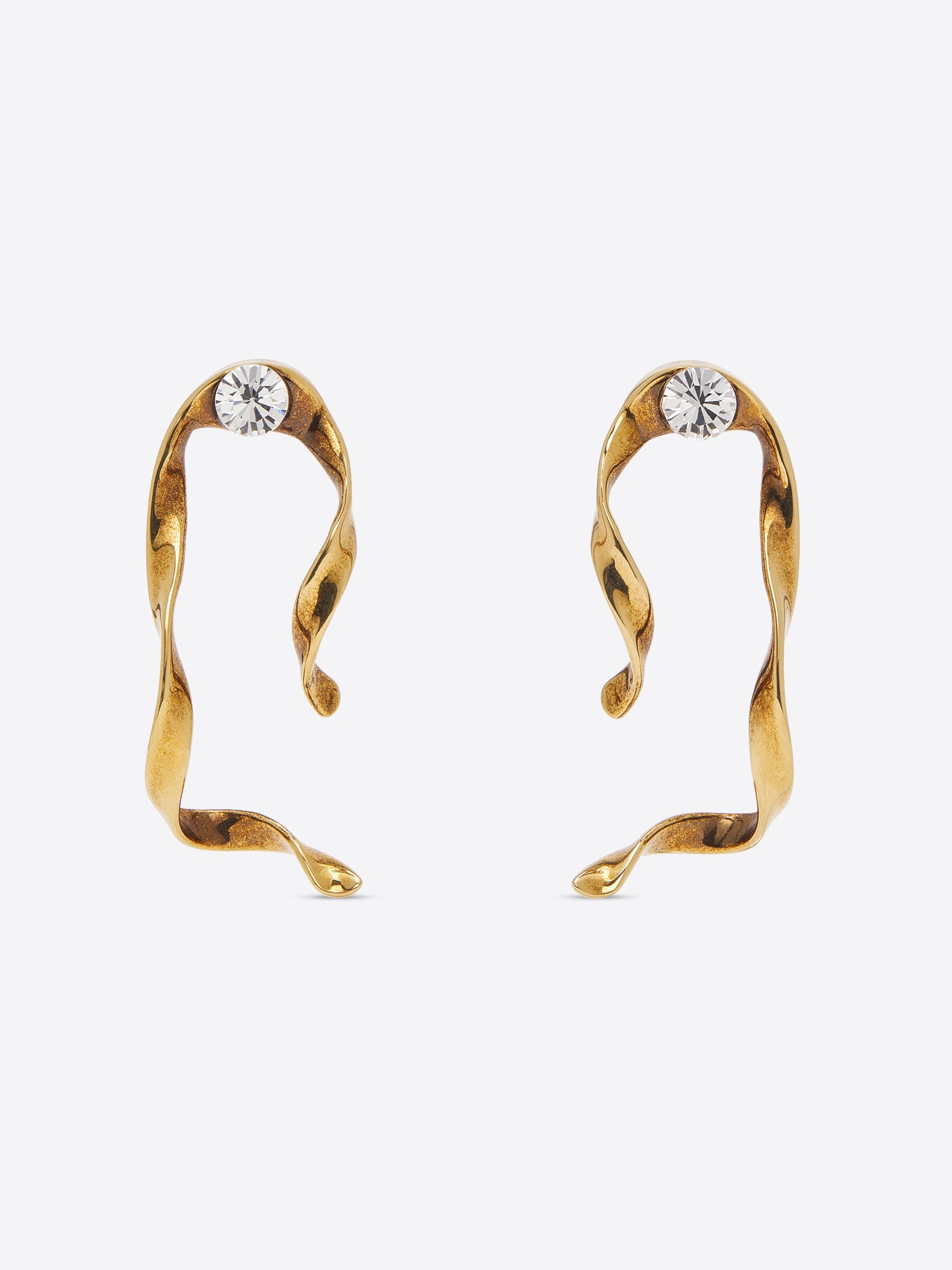 WAVE STUD EARRINGS - 2