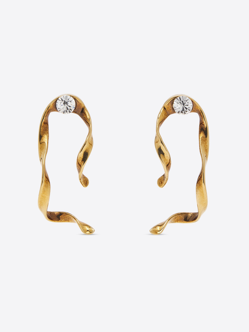 Dries Van Noten WAVE STUD EARRINGS outlook