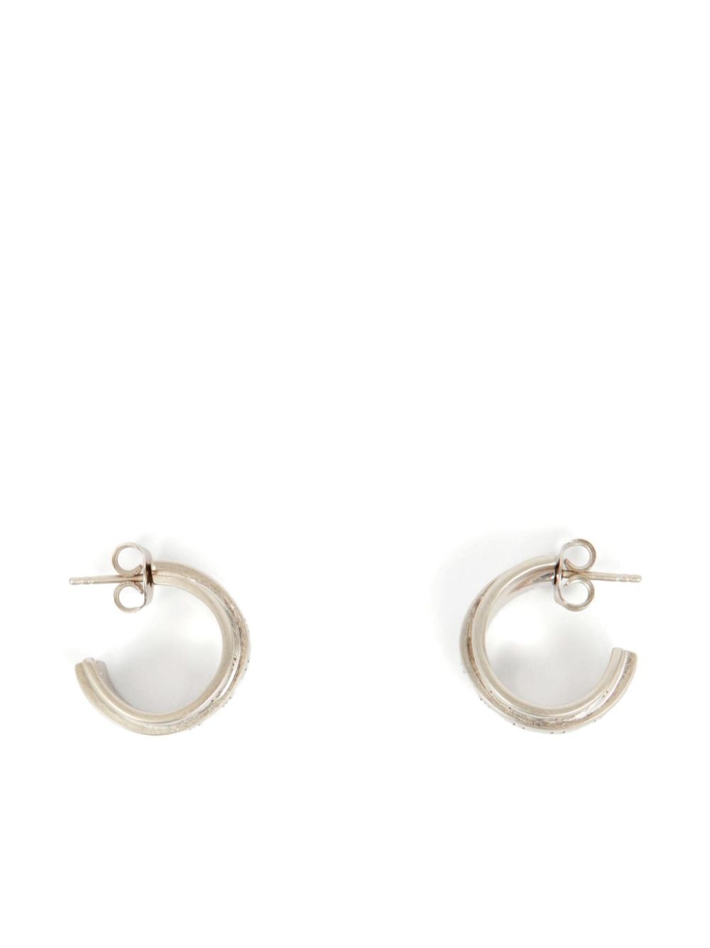 Triple Number-motif earrings - 2