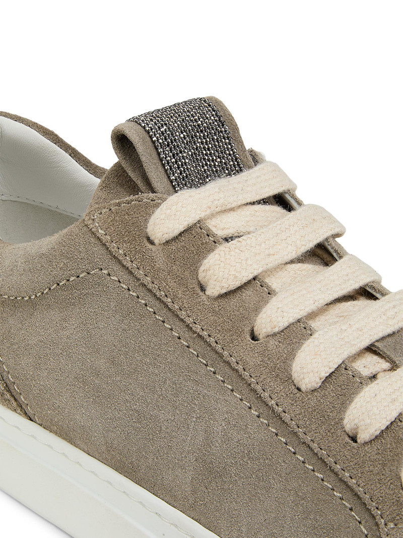 Women's Suede Low-Top Sneakers - Safari 5