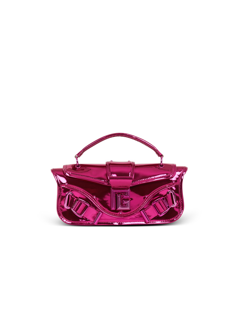 Blaze Pouch in mirror-effect leather 1