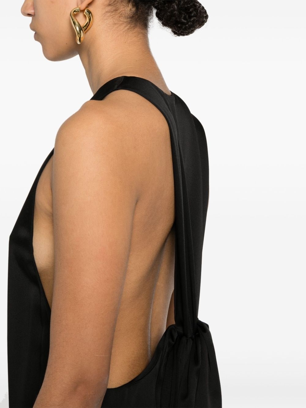knot-detail dress - 5