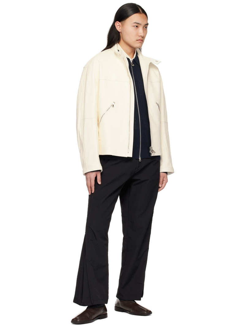 SOLID HOMME Navy Spread Collar Cardigan outlook