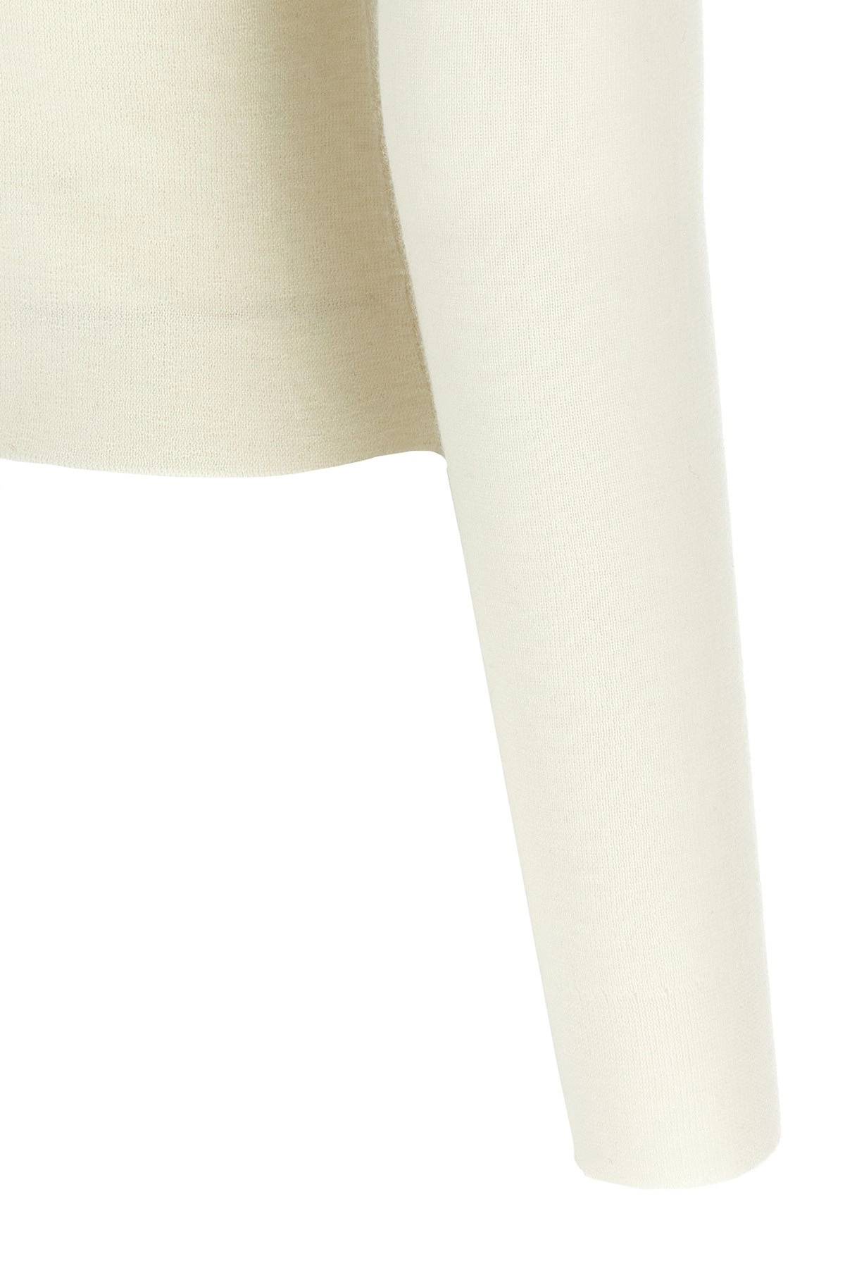 'Cream Merino Wool' cardigan - 4