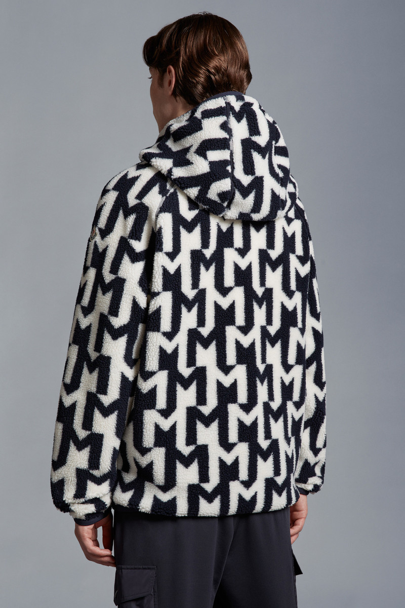Monogram Zip-Up Hoodie 5