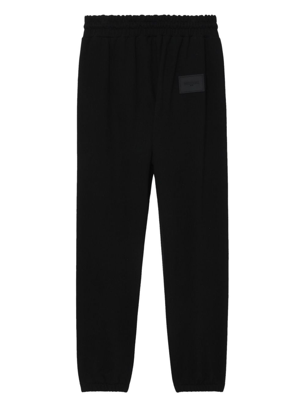 logo-print cotton track trousers - 6