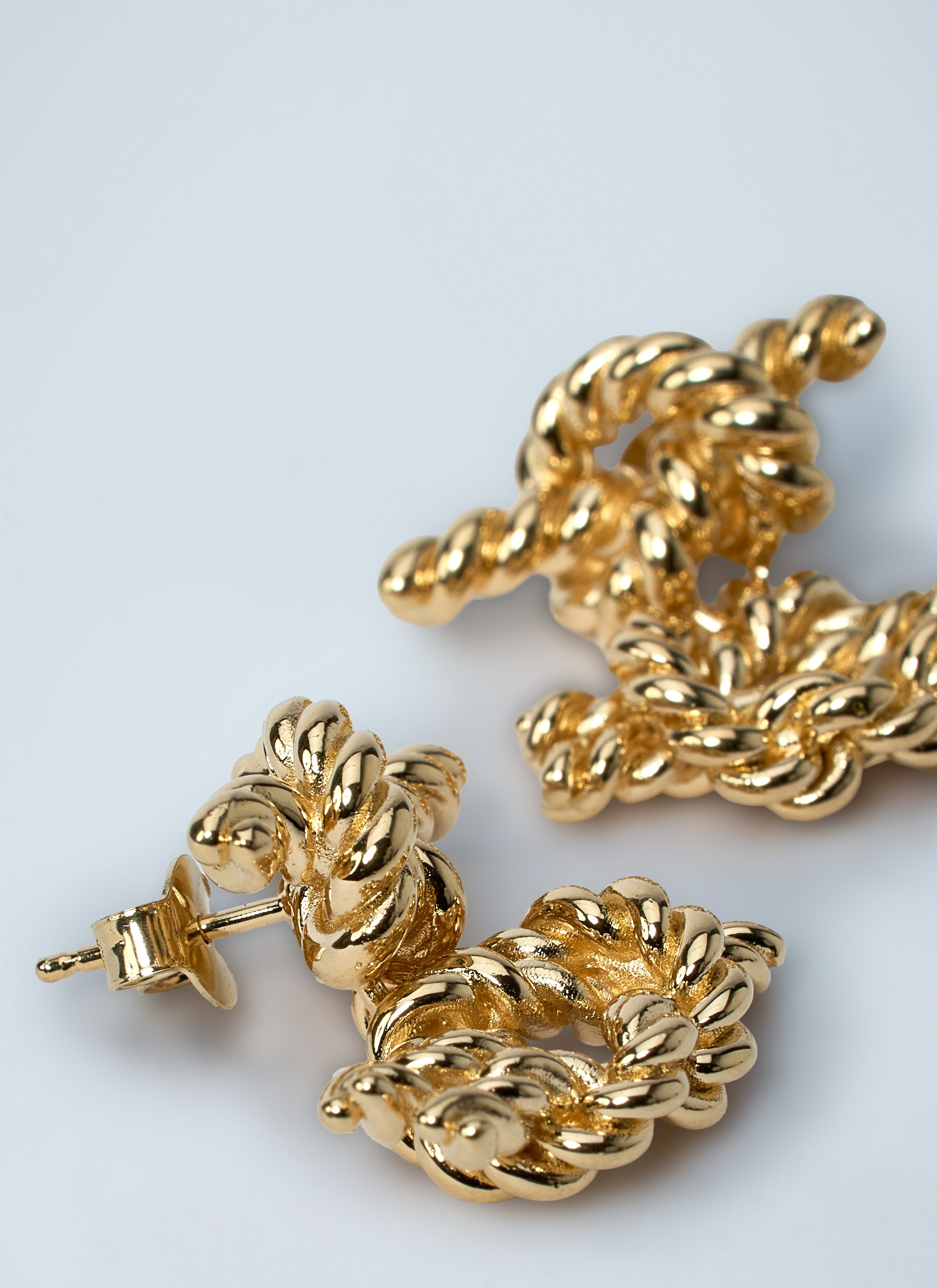 Toteme Women Rope Knot Earrings - 2