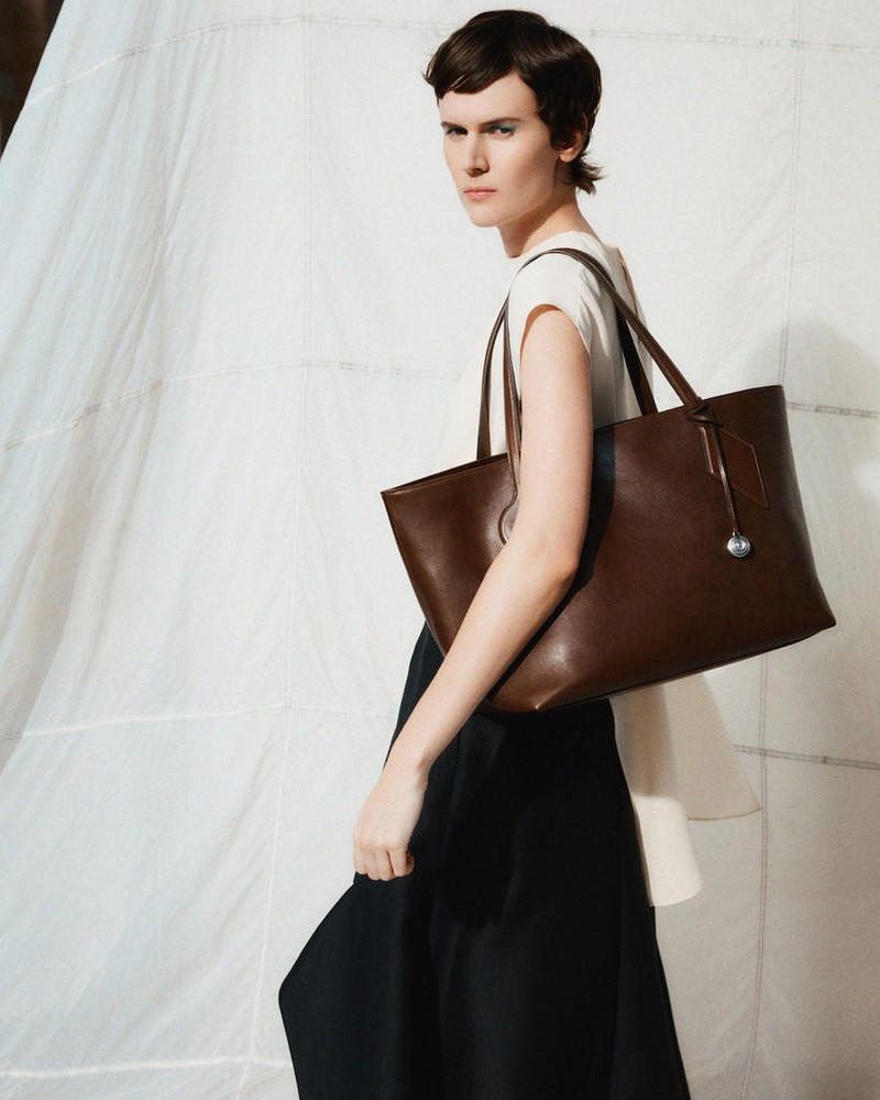 Liffner SPROUT TOTE LARGE DARK BROWN outlook