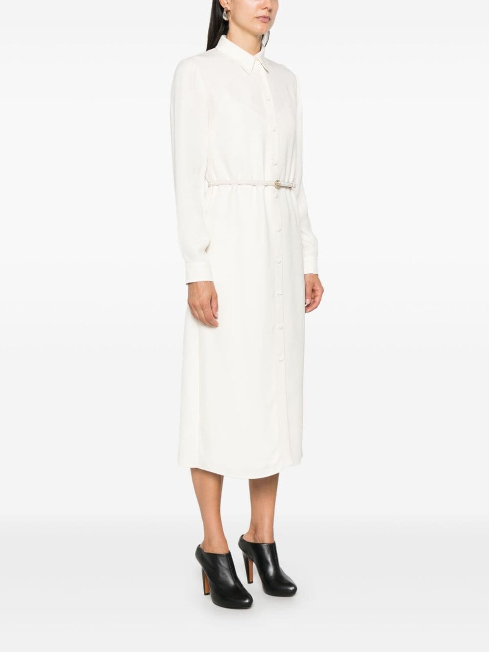 belted maxi dress - 5
