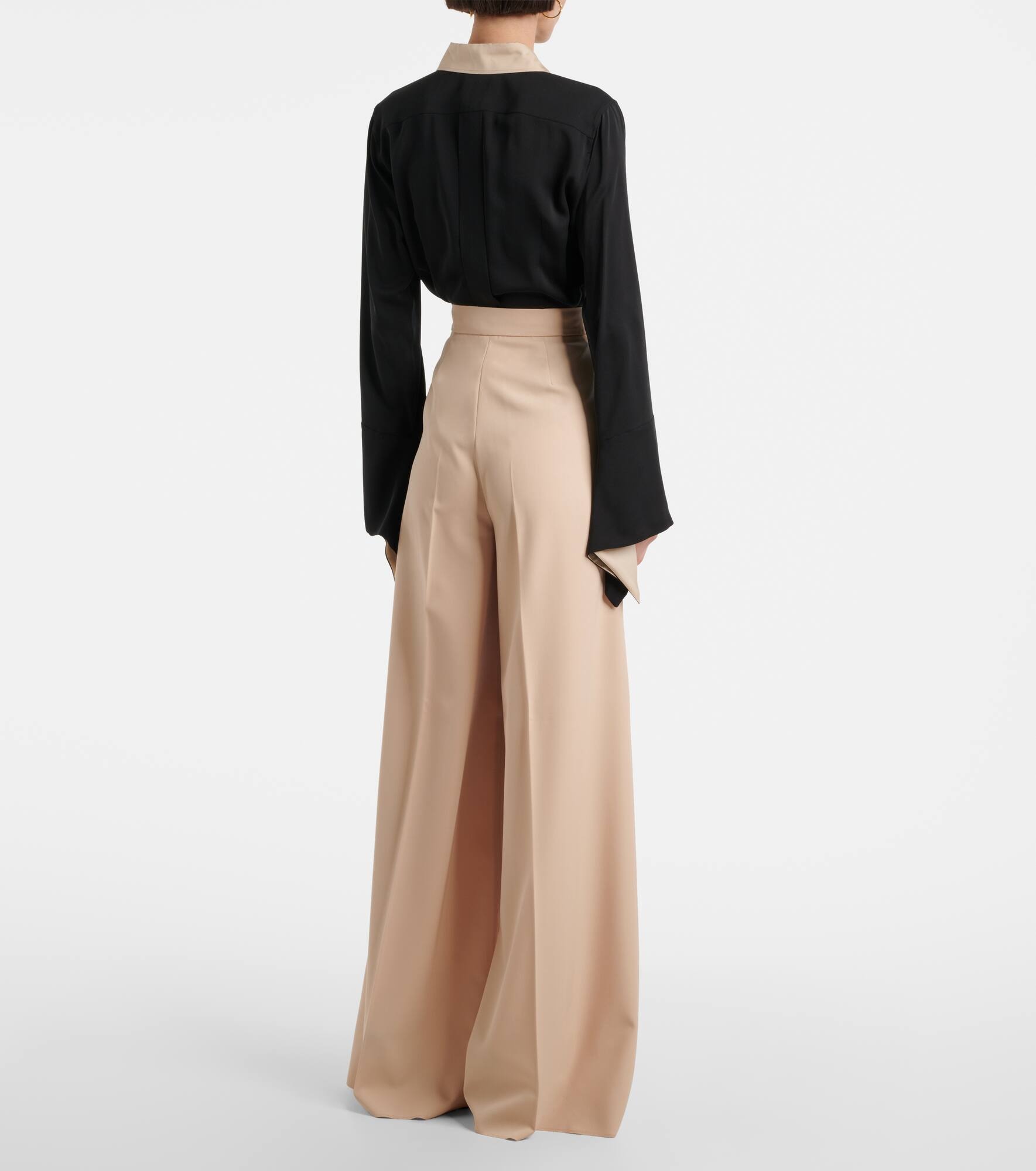 Ninfa wool wide-leg pants - 3