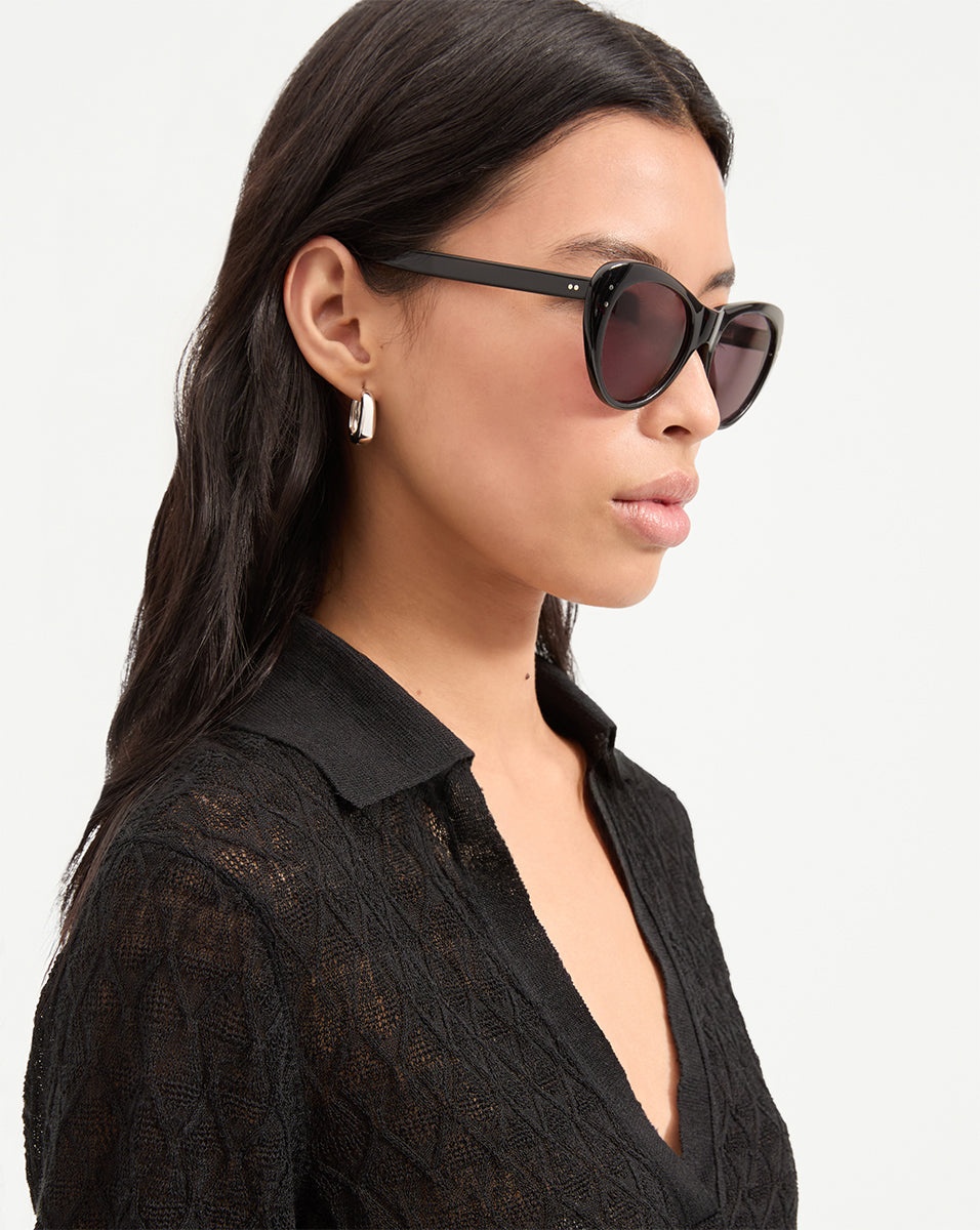 EDIE CAT-EYE SUNGLASSES - 2
