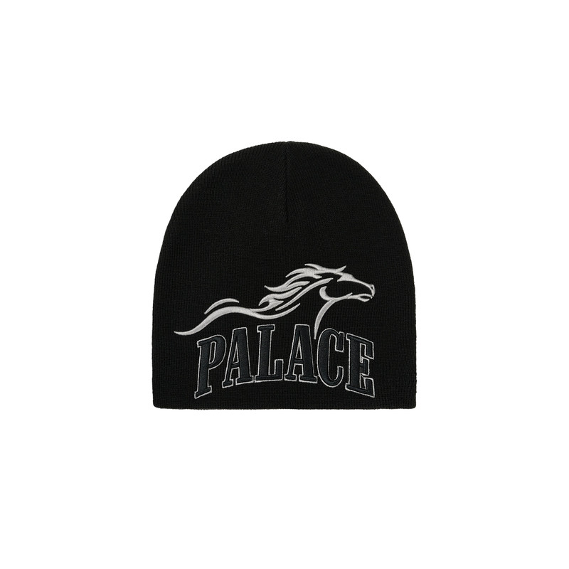 HORSEPOWER NEIN CUFF BEANIE BLACK 1