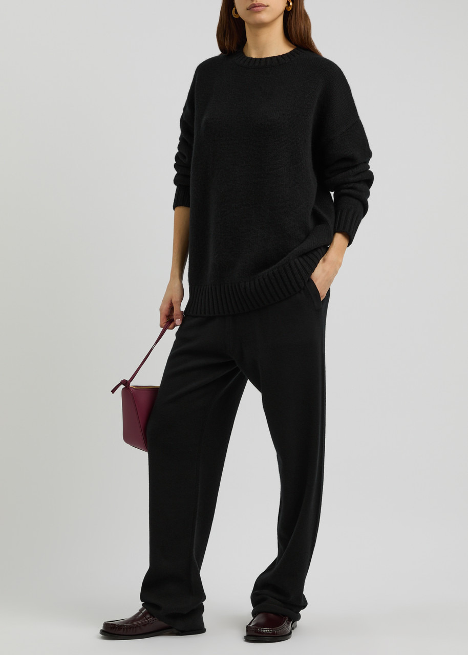Extreme Cashmere N°320 Rush Cashmere-blend Trousers - 4