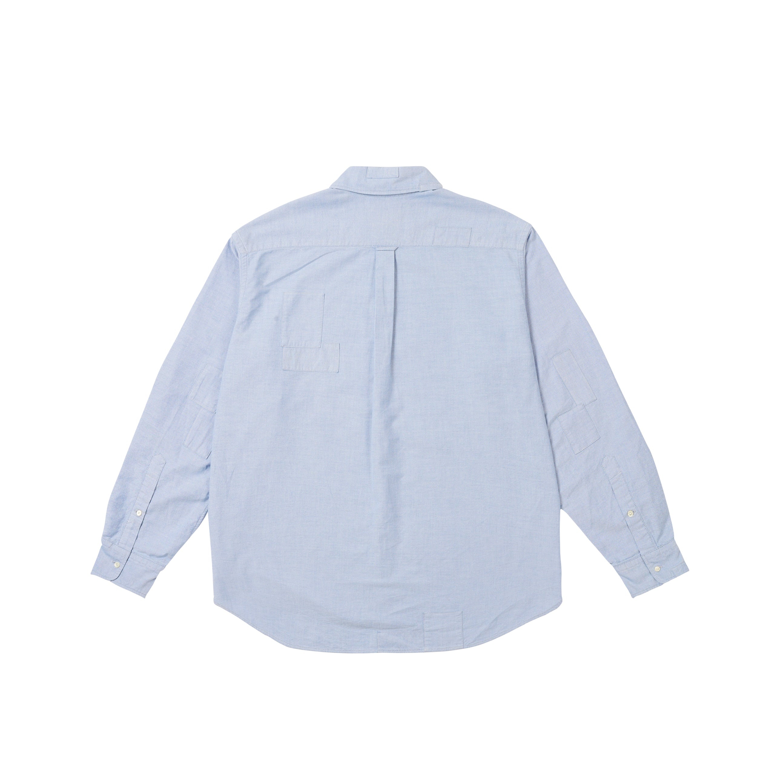 PALACE BEAMS PLUS BUTTON DOWN SHIRT OXFORD BLUE - 2
