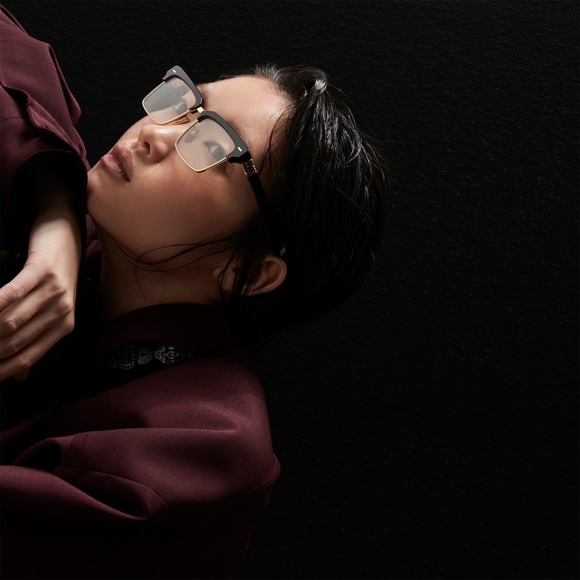 Mohair blouson jacket - 6