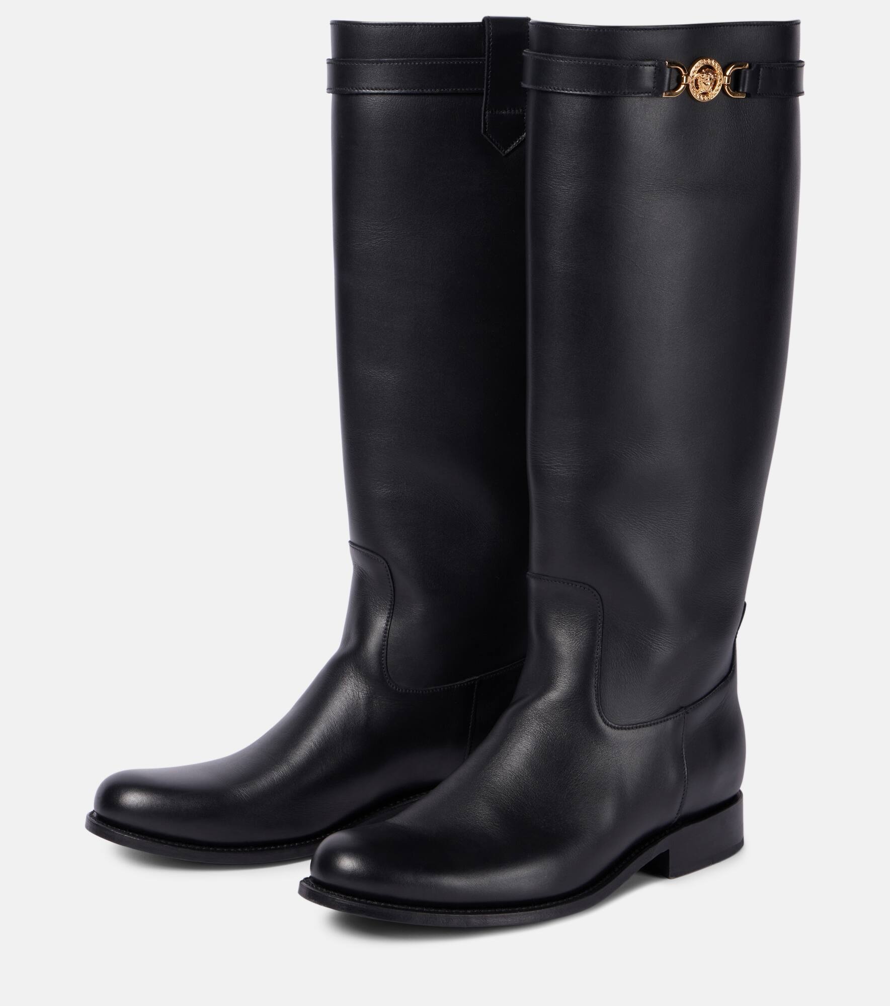Medusa '95 leather knee-high boots - 5