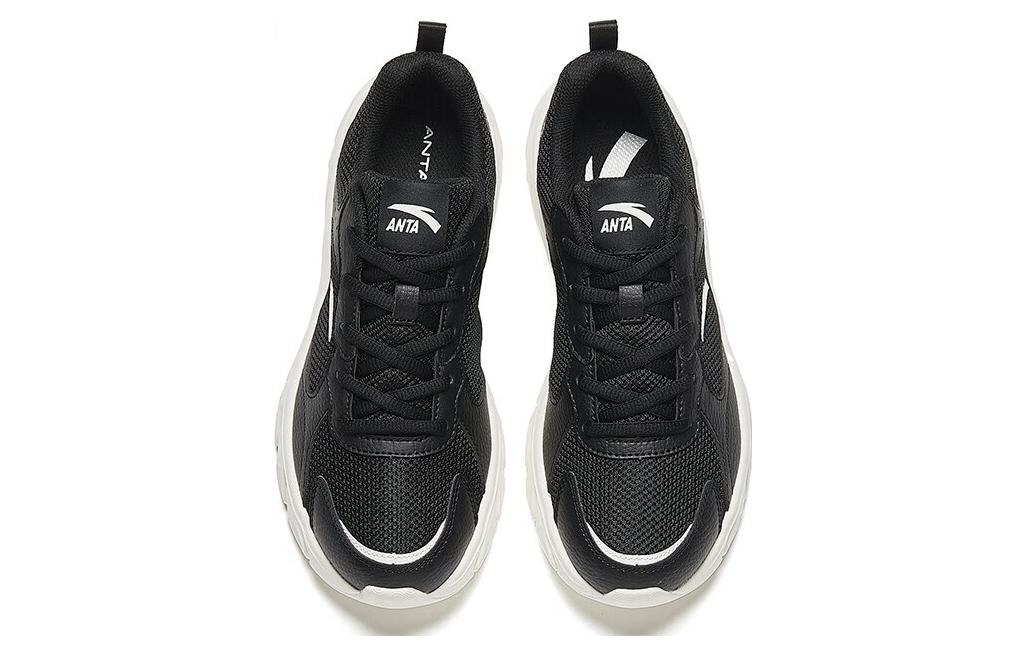 (WMNS) ANTA Running Series Sneakers 'Black White' 922345580-1 - 3