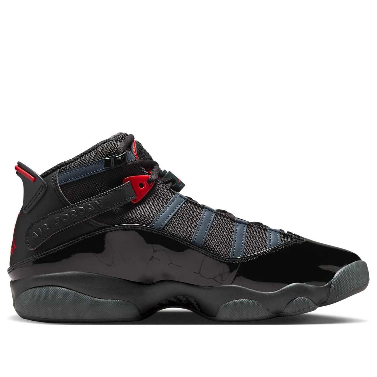 Air Jordan 6 Rings 'Black Anthracite Red' 322992-026 - 2
