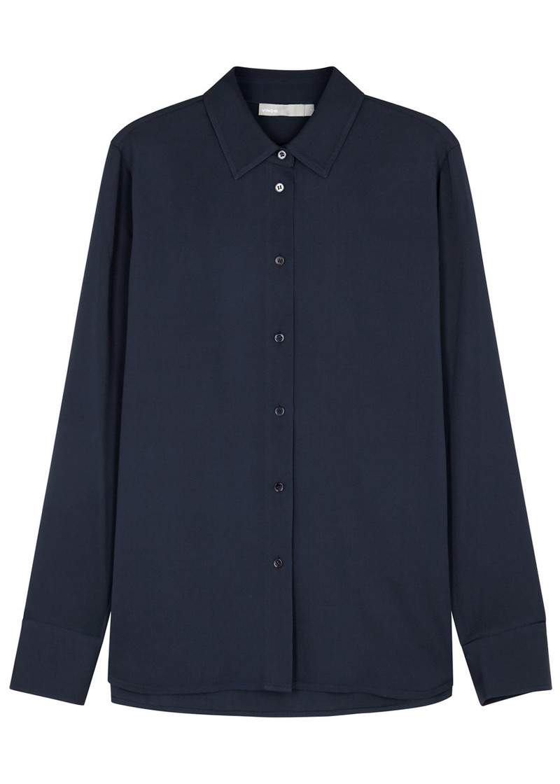 Stretch-silk shirt 1