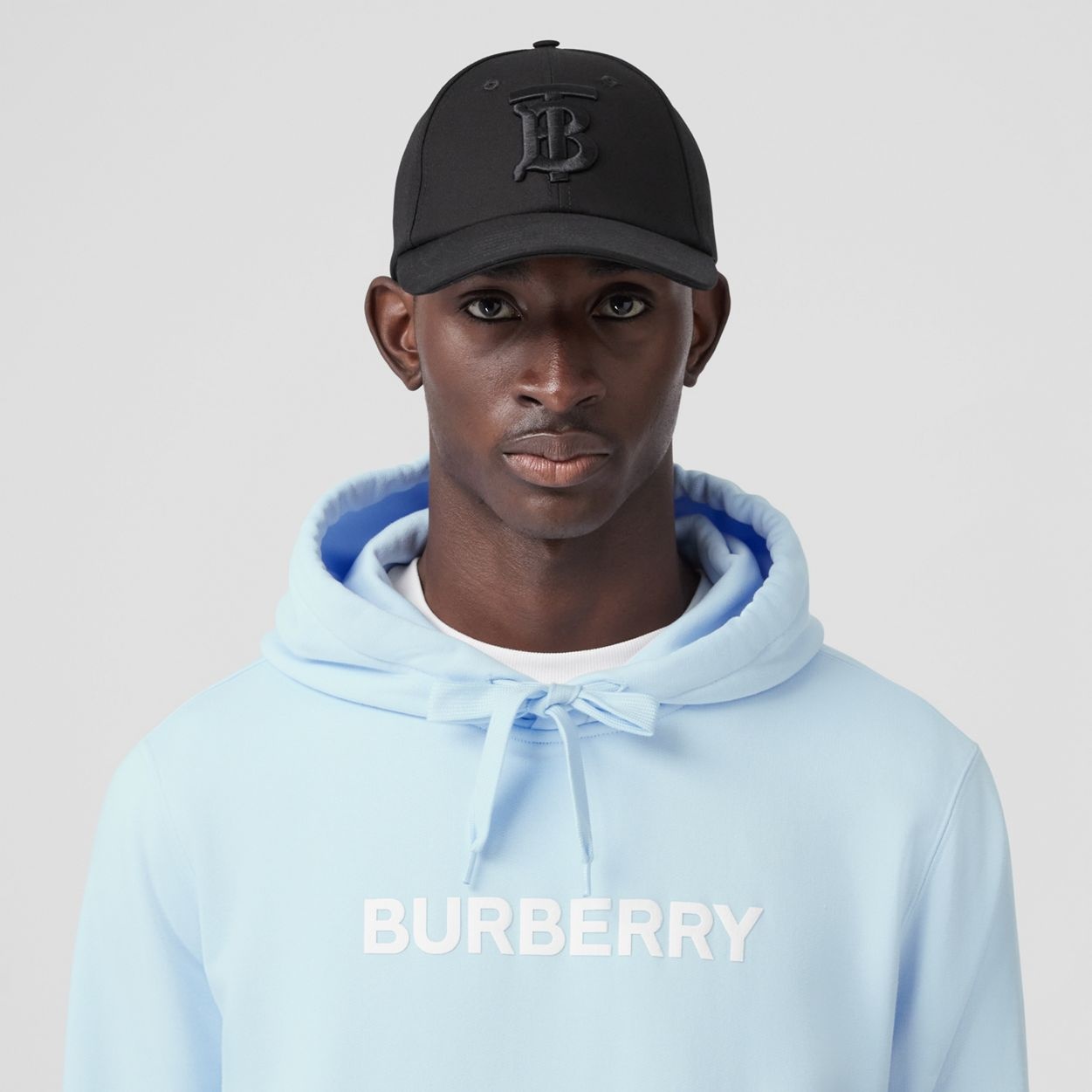 Logo Print Cotton Hoodie - 3