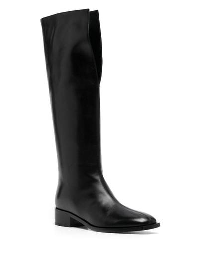 PETER DO knee-length leather boots outlook