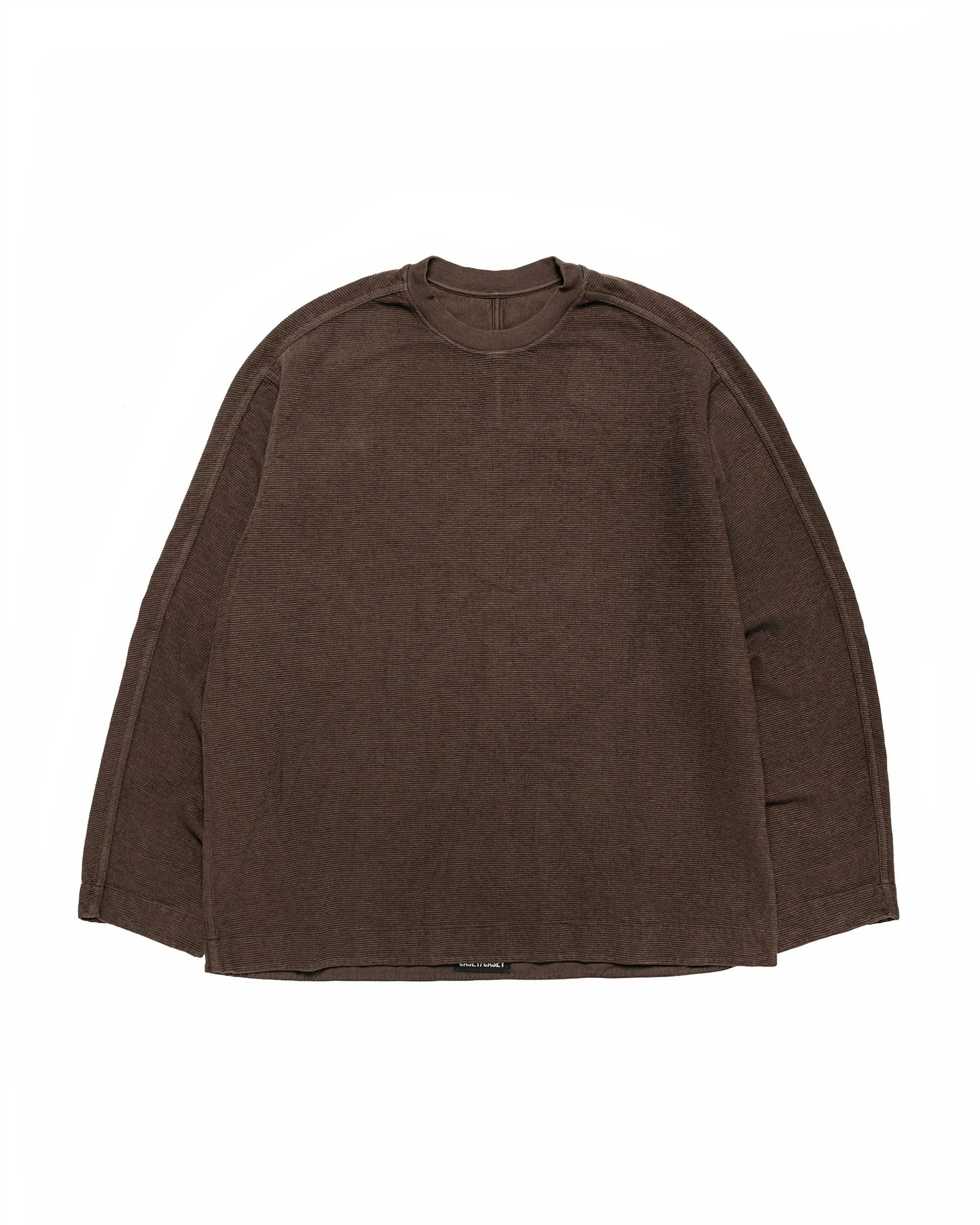 Workwear Sweatshirt Weavy Jersey Dark Brown - 1