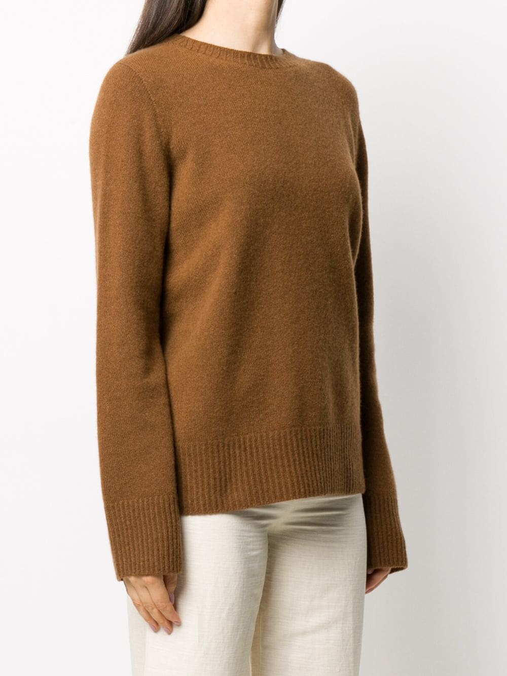 crew-neck long sleeve jumper - 3