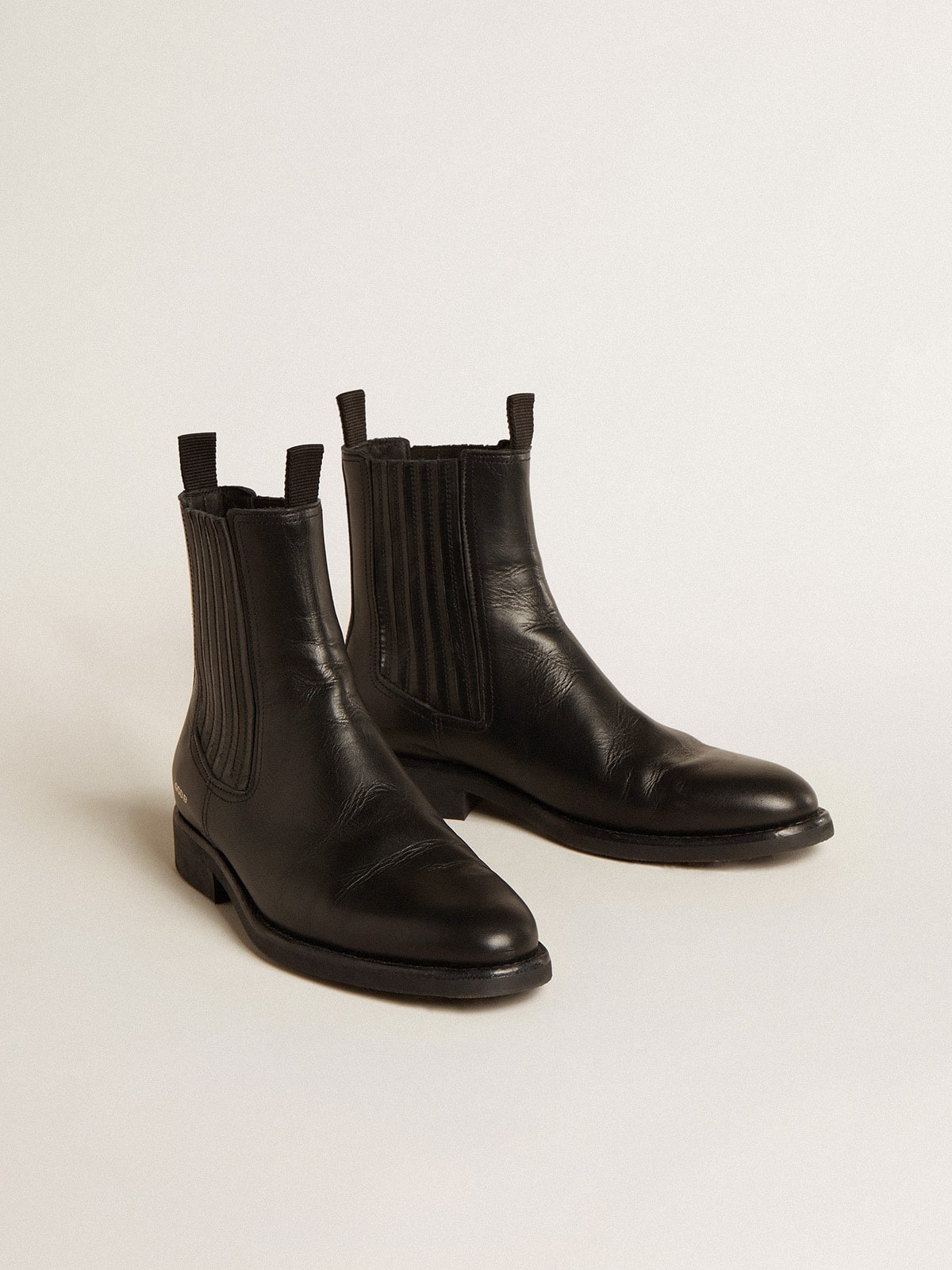 Men’s Chelsea boots in black leather - 2