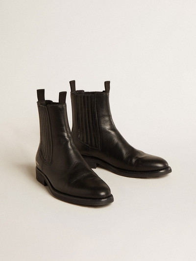 Golden Goose Men’s Chelsea boots in black leather outlook