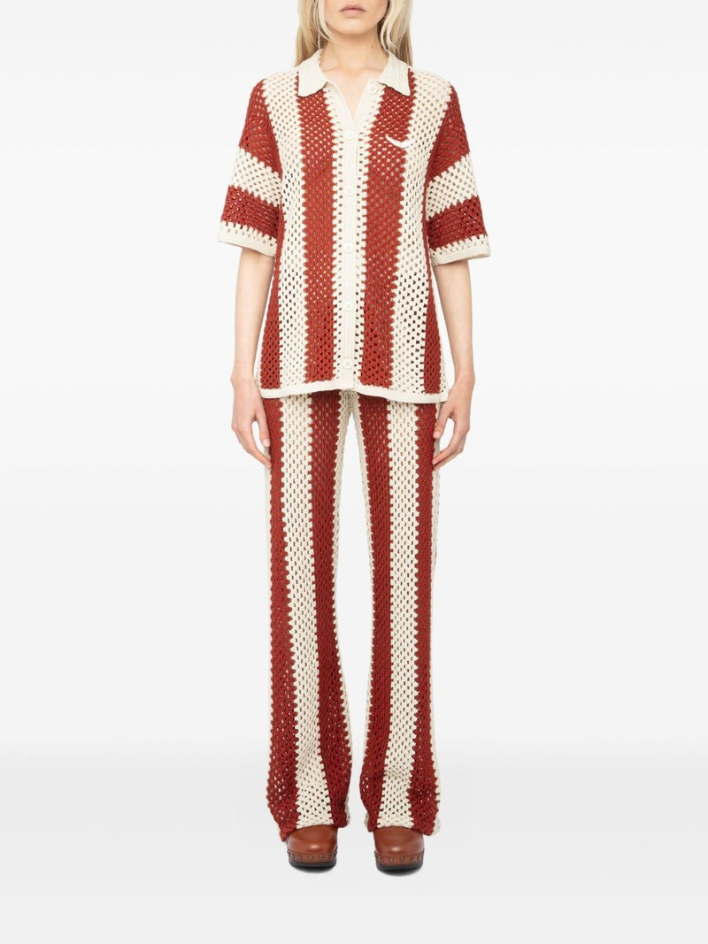 Zadig & Voltaire crochet-knit cardigan outlook