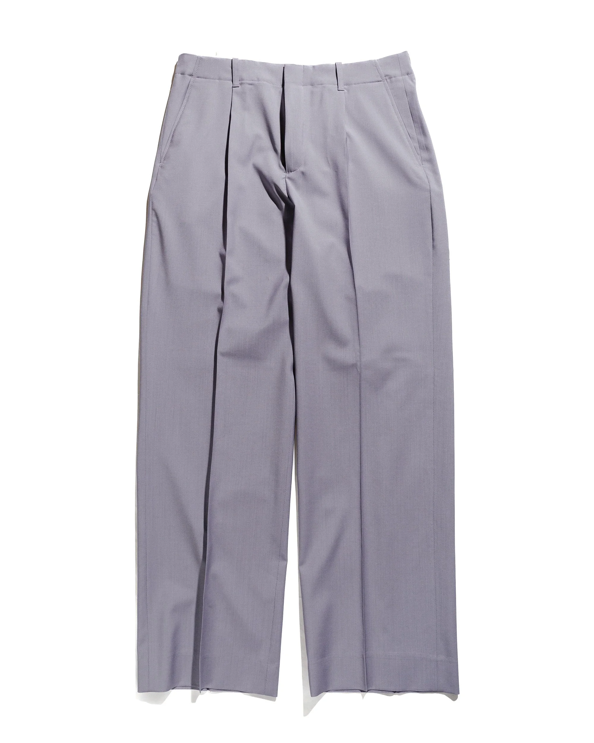 Borrowed Chino Dusty Lavender High Twist Wool - 1