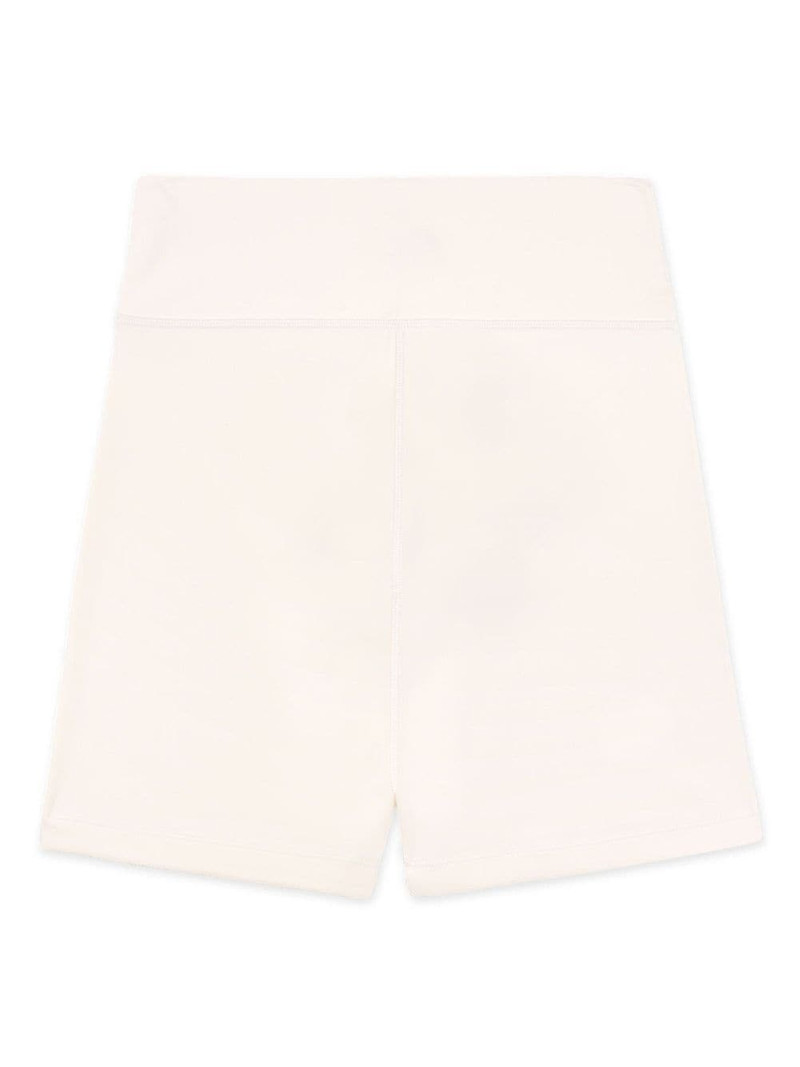 Sporty & Rich logo-print yoke-waist track shorts outlook