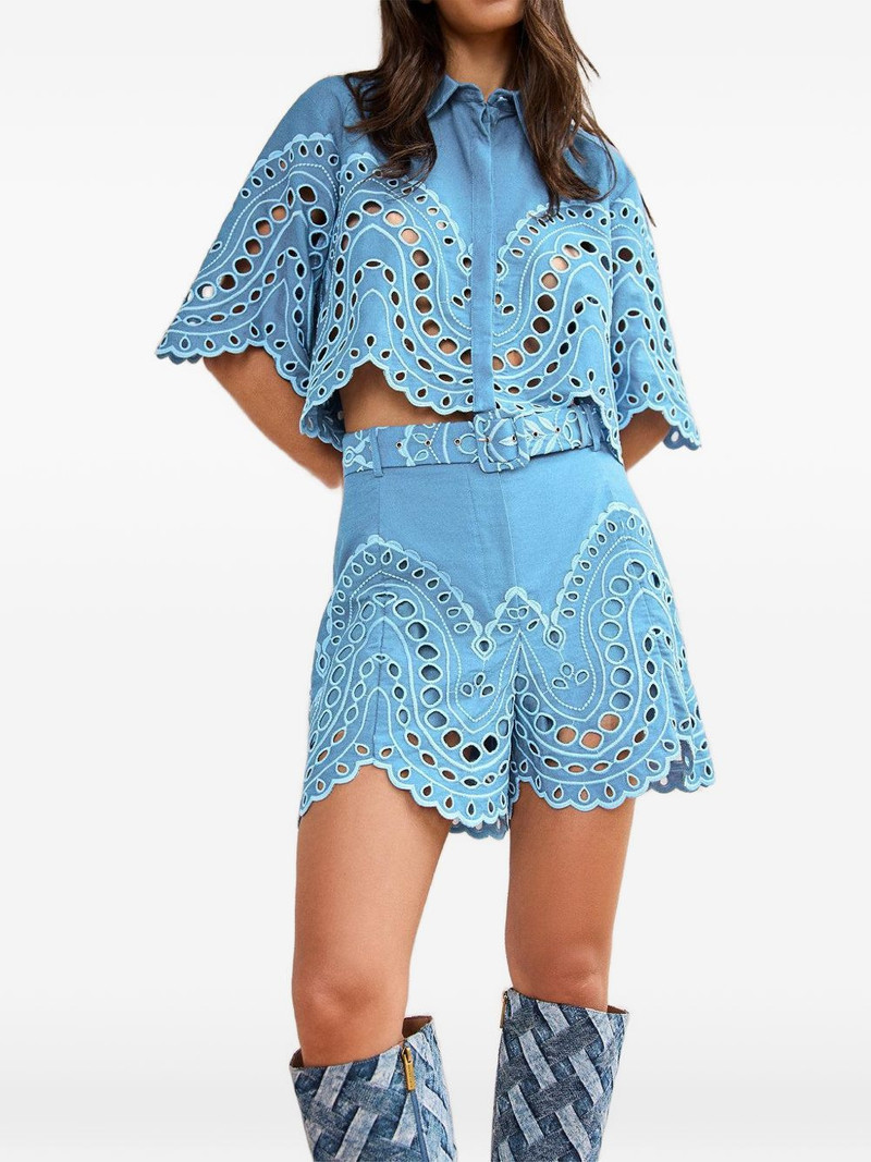 Charo Ruiz Dune cut-out shorts outlook