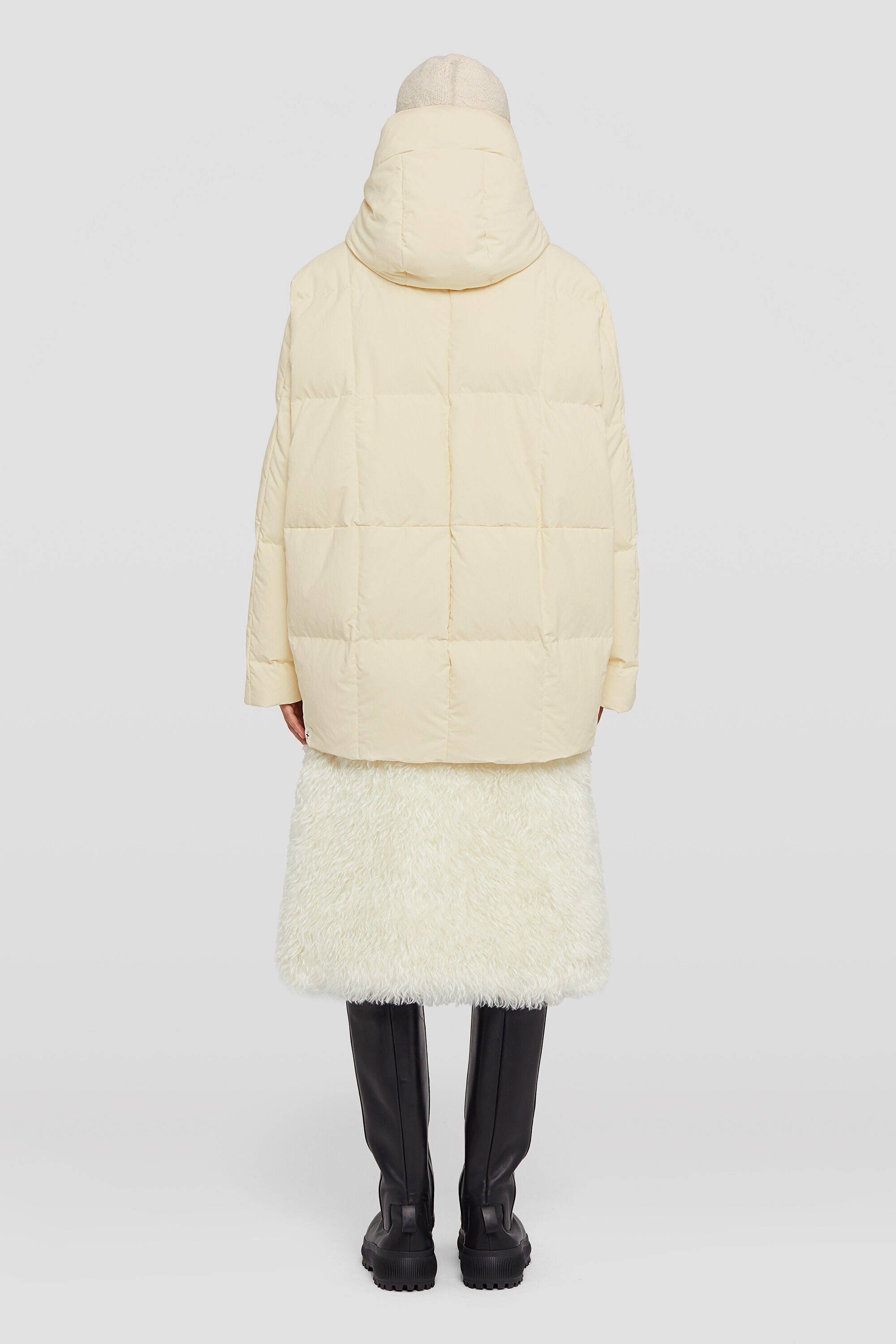Quilted Down Jacket - 4