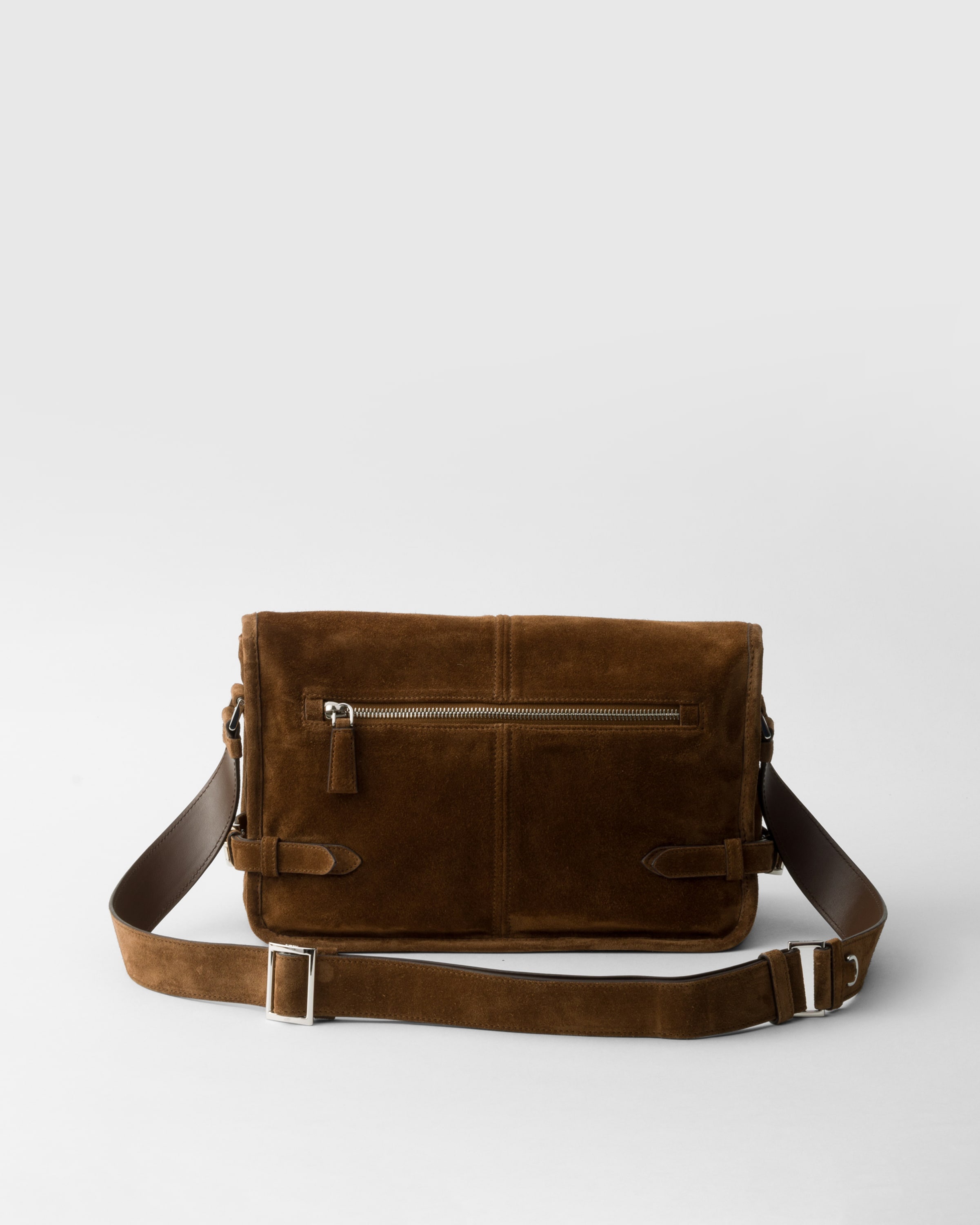 Suede shoulder bag - 4