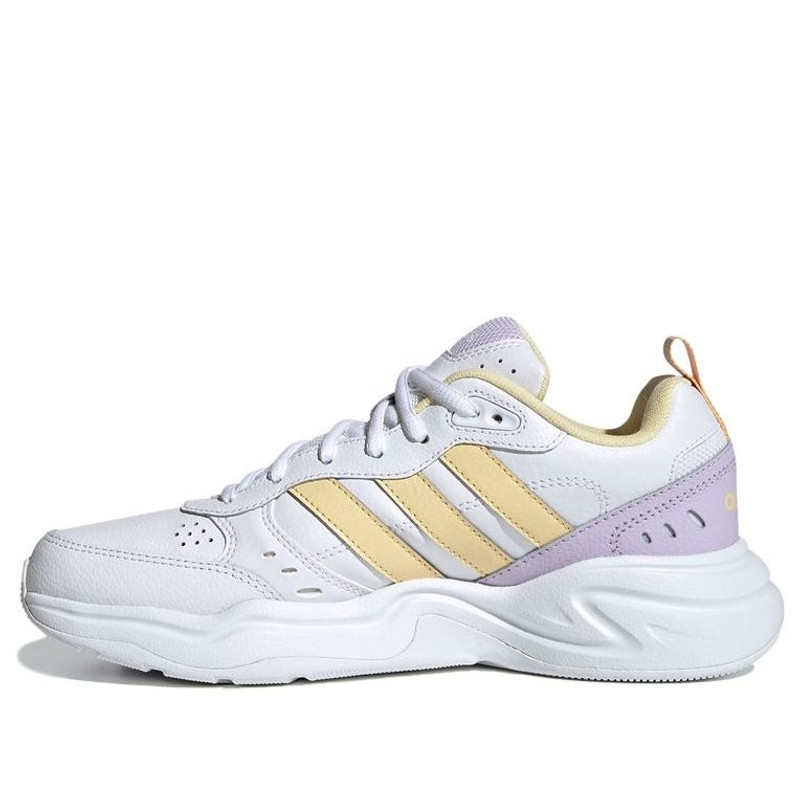 (WMNS) adidas neo Strutter - White/Purple/Yellow FY4376 - 1