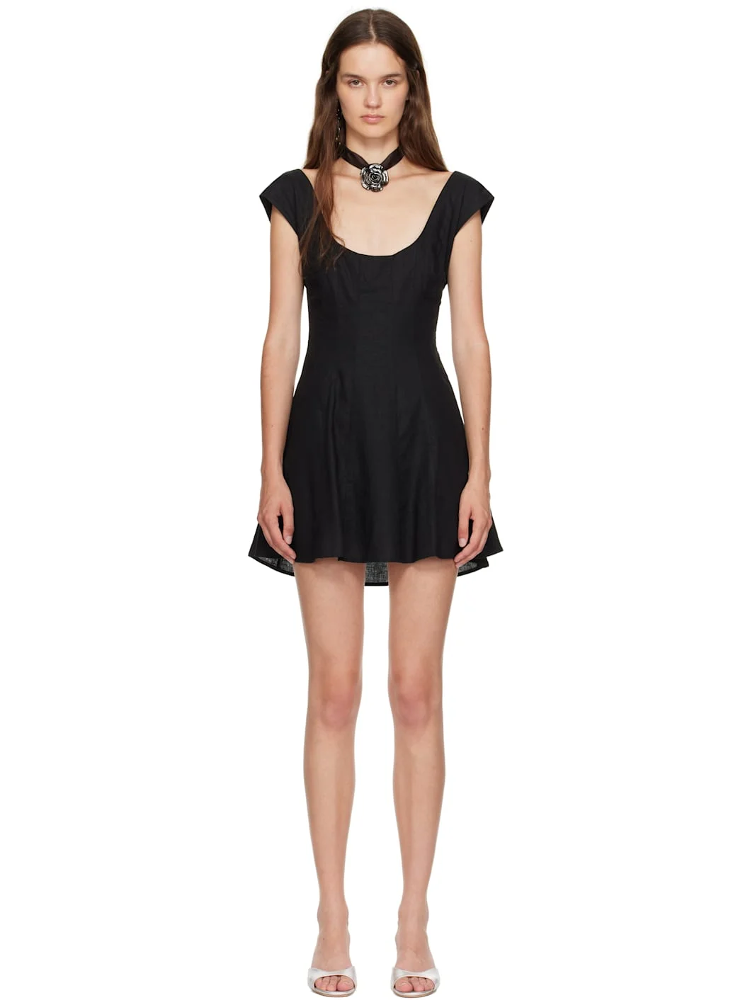 Black Leila Minidress - 1
