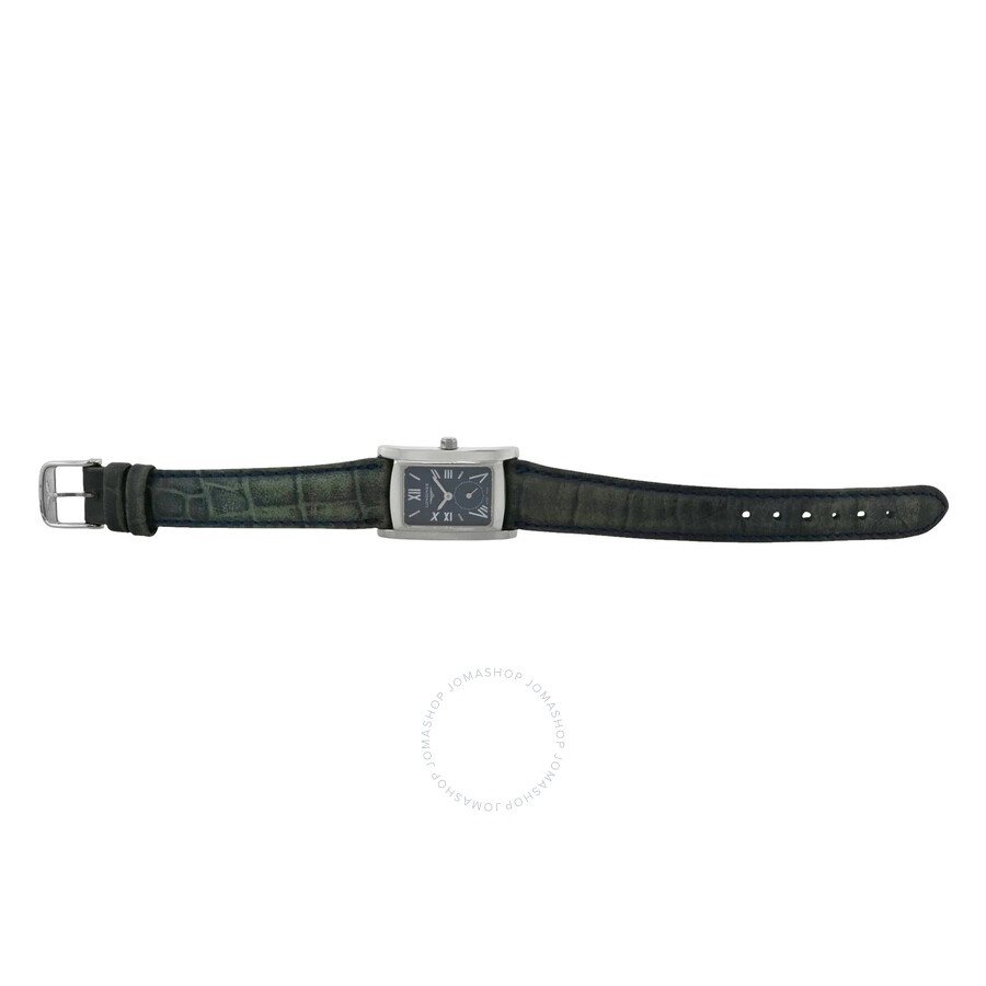 Pre-owned Longines Dolcevita Quartz Blue Dial Ladies Watch L5.155.4 - 5