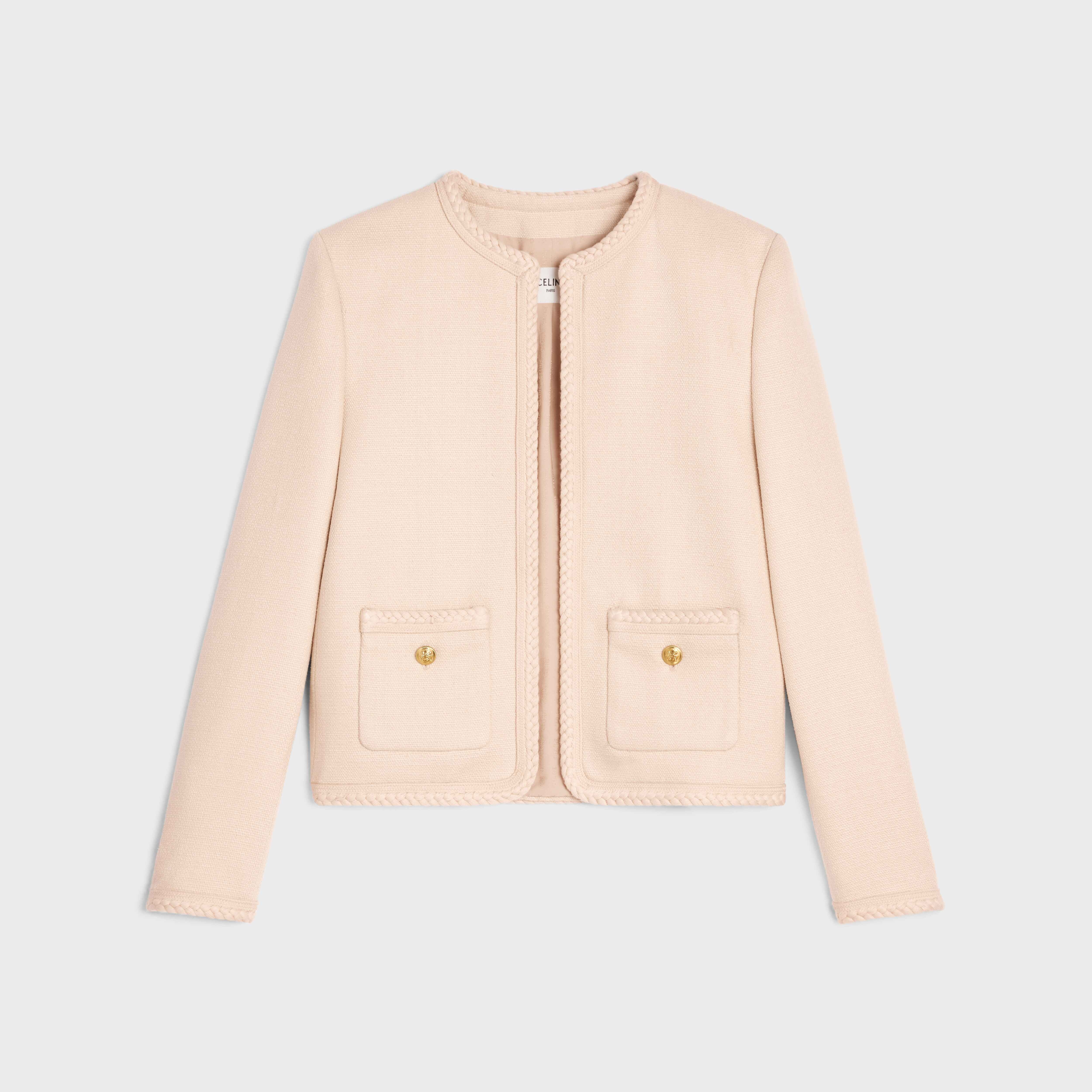 braided silk cardigan - 1