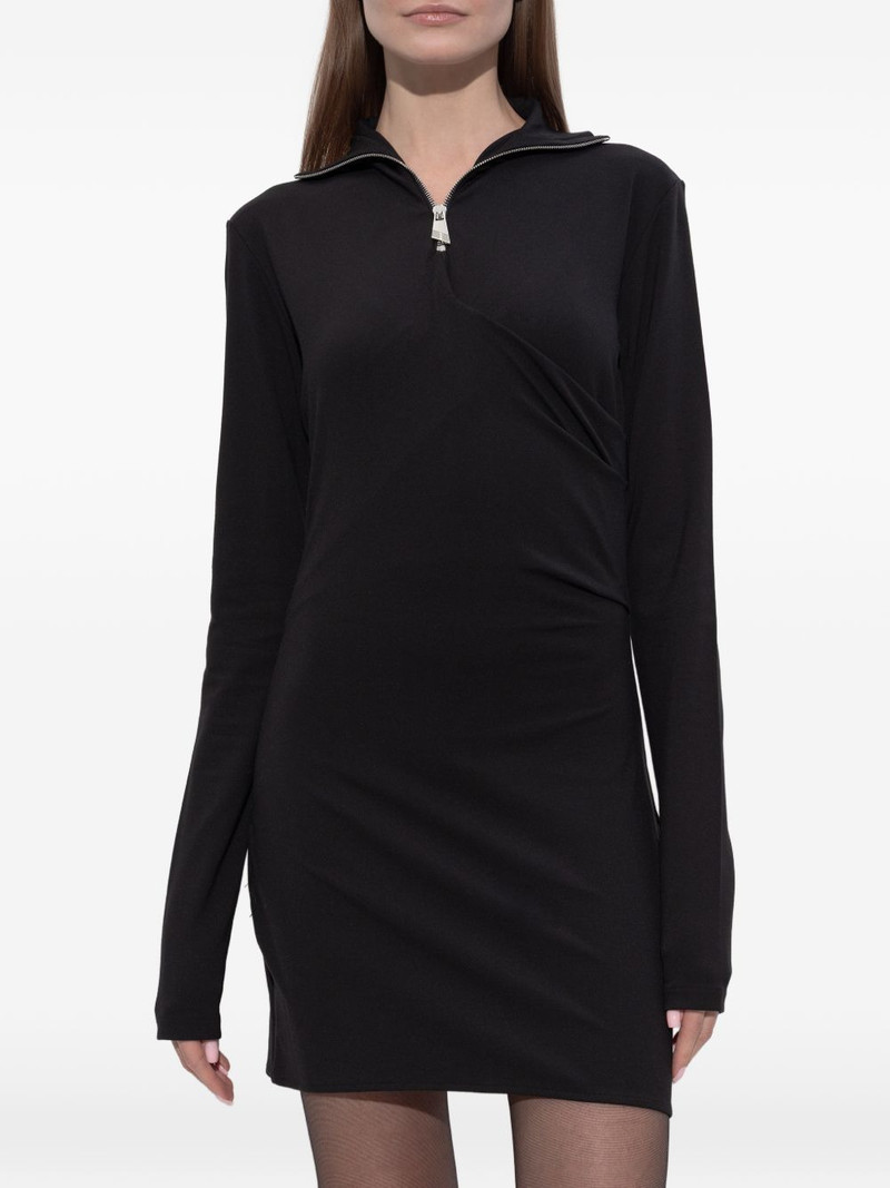 half-zip mini dress 3
