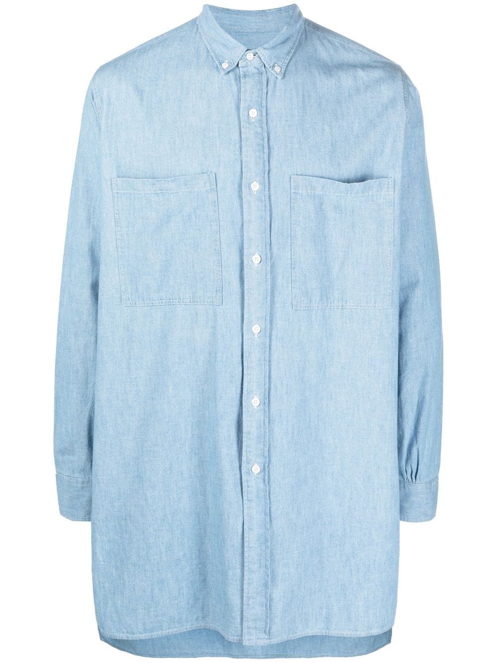 Denim Family button-collar shirt - 1