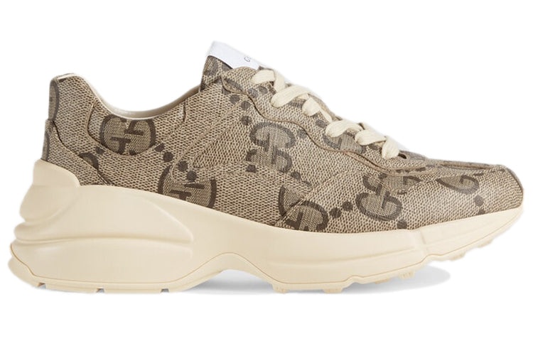 (WMNS) Gucci Rhyton 100 'Beige Monogram' 680915-UMO00-9742 - 3