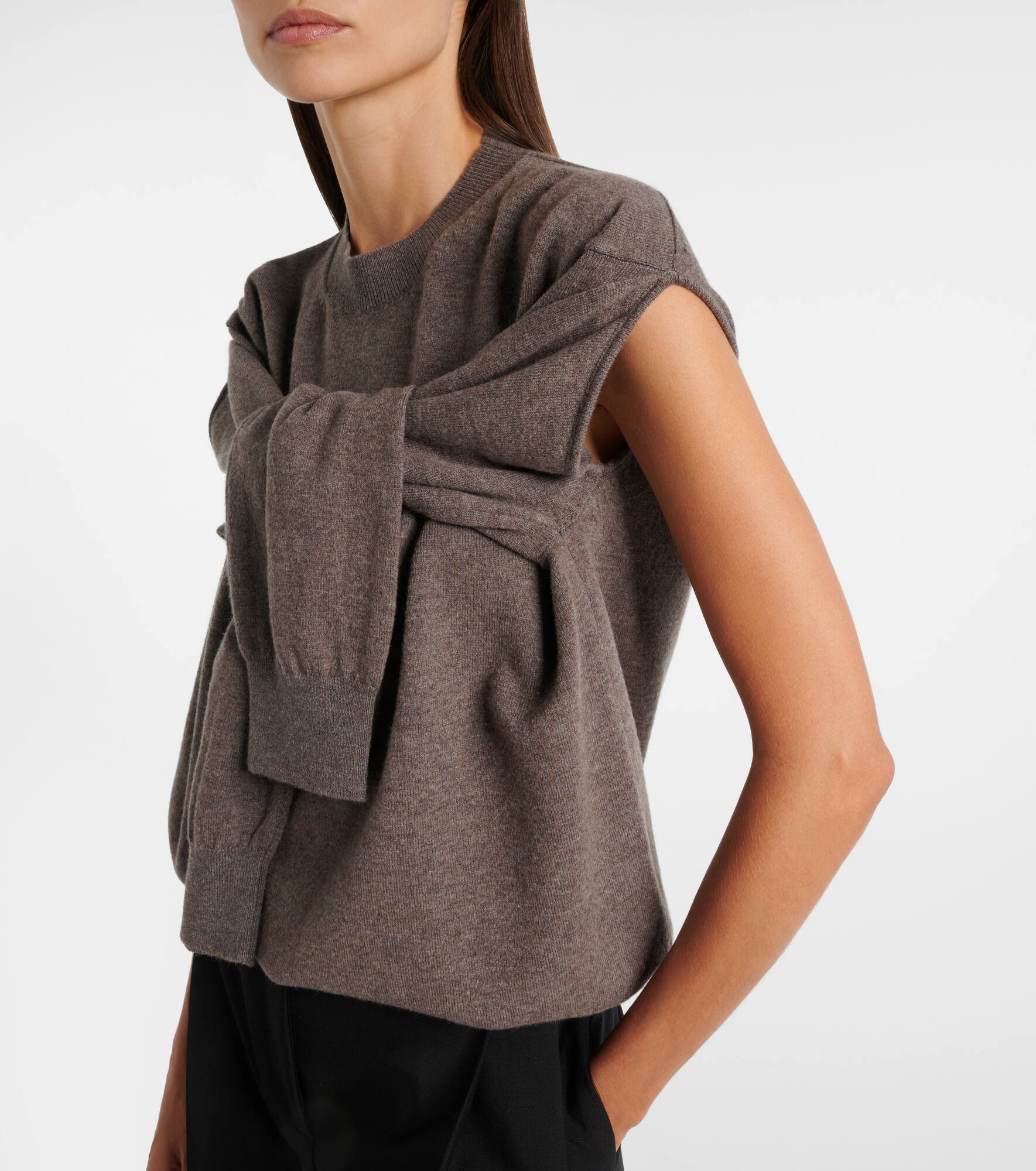 Wool and cashmere-blend sweater - 4