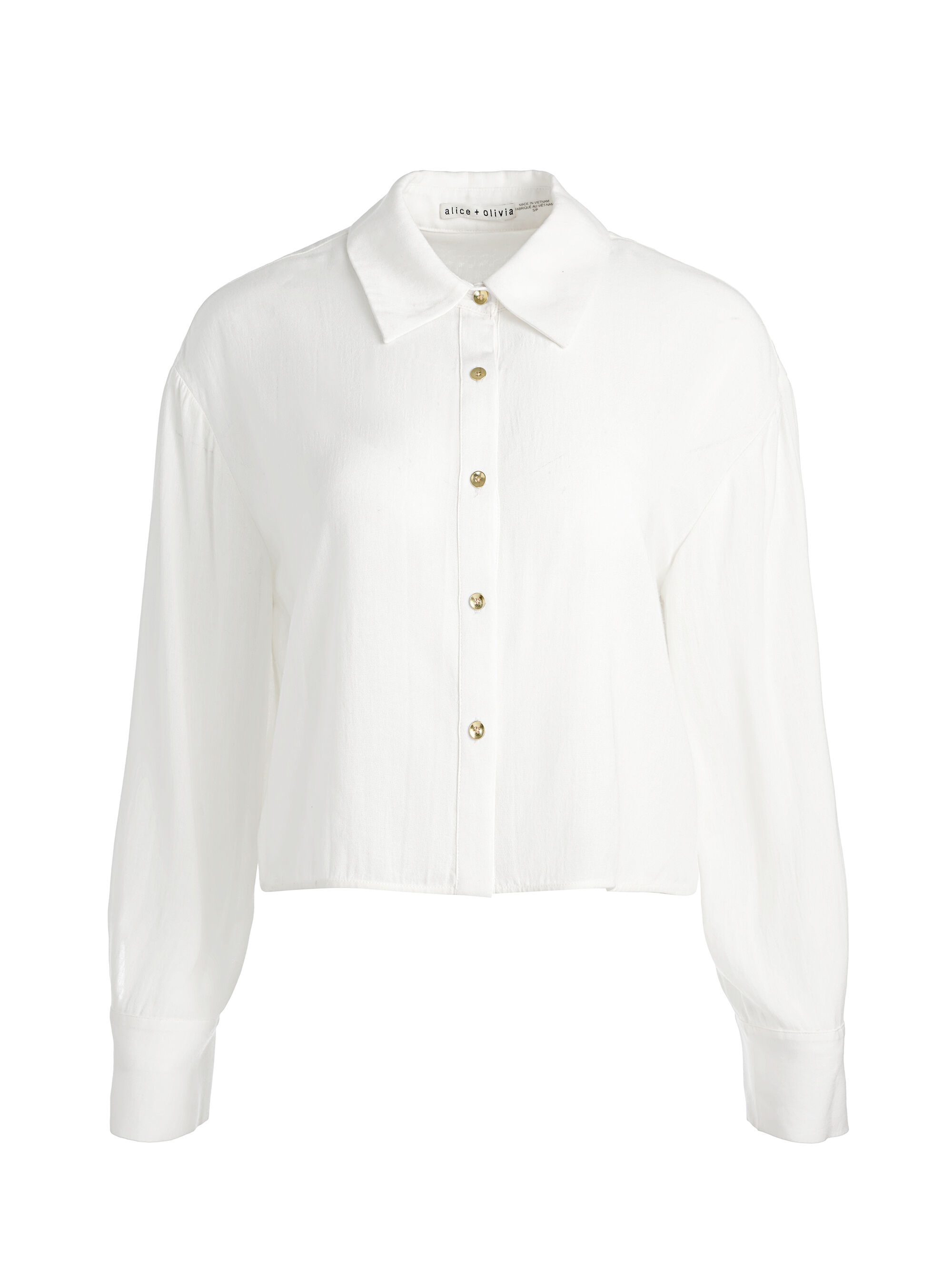 FINELY CROPPED BUTTON DOWN - 1