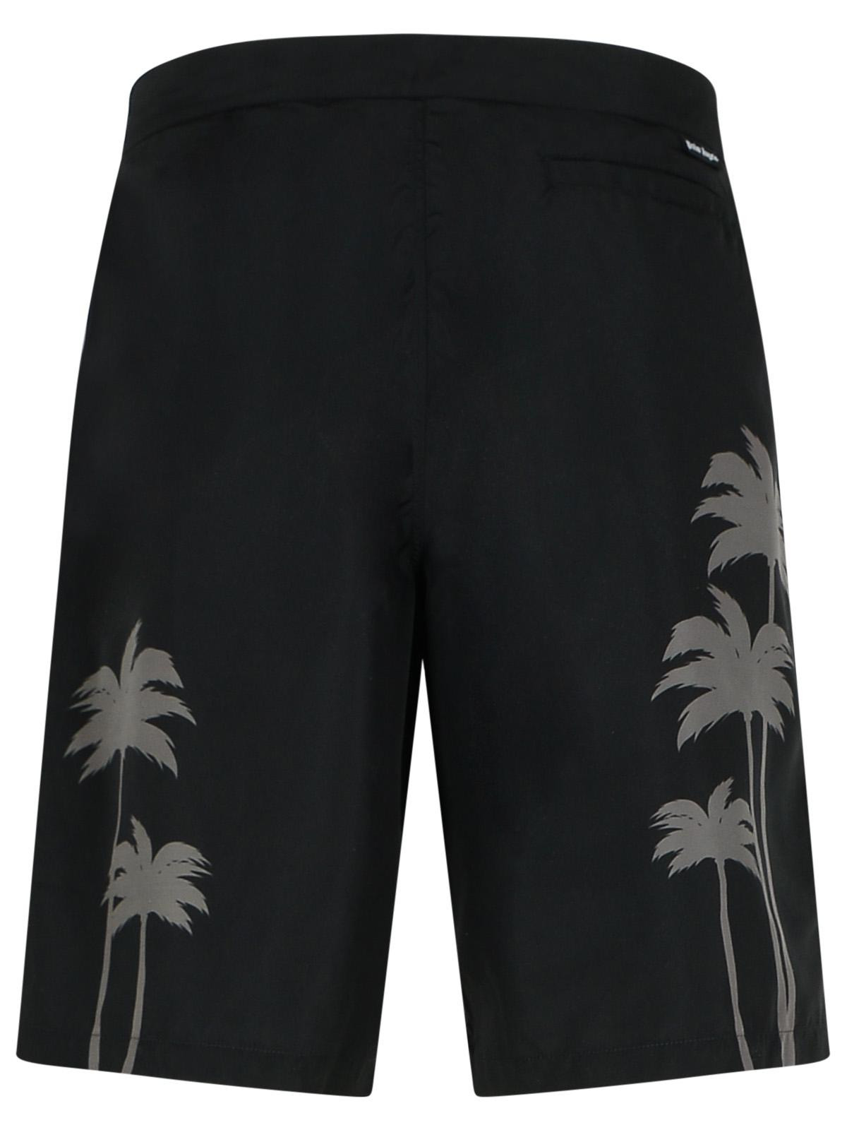Palm Angels 'Palms' Black Polyester Swimsuit Men - 3