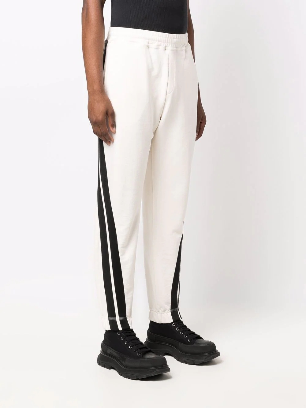 side stripe-detail track pants - 3