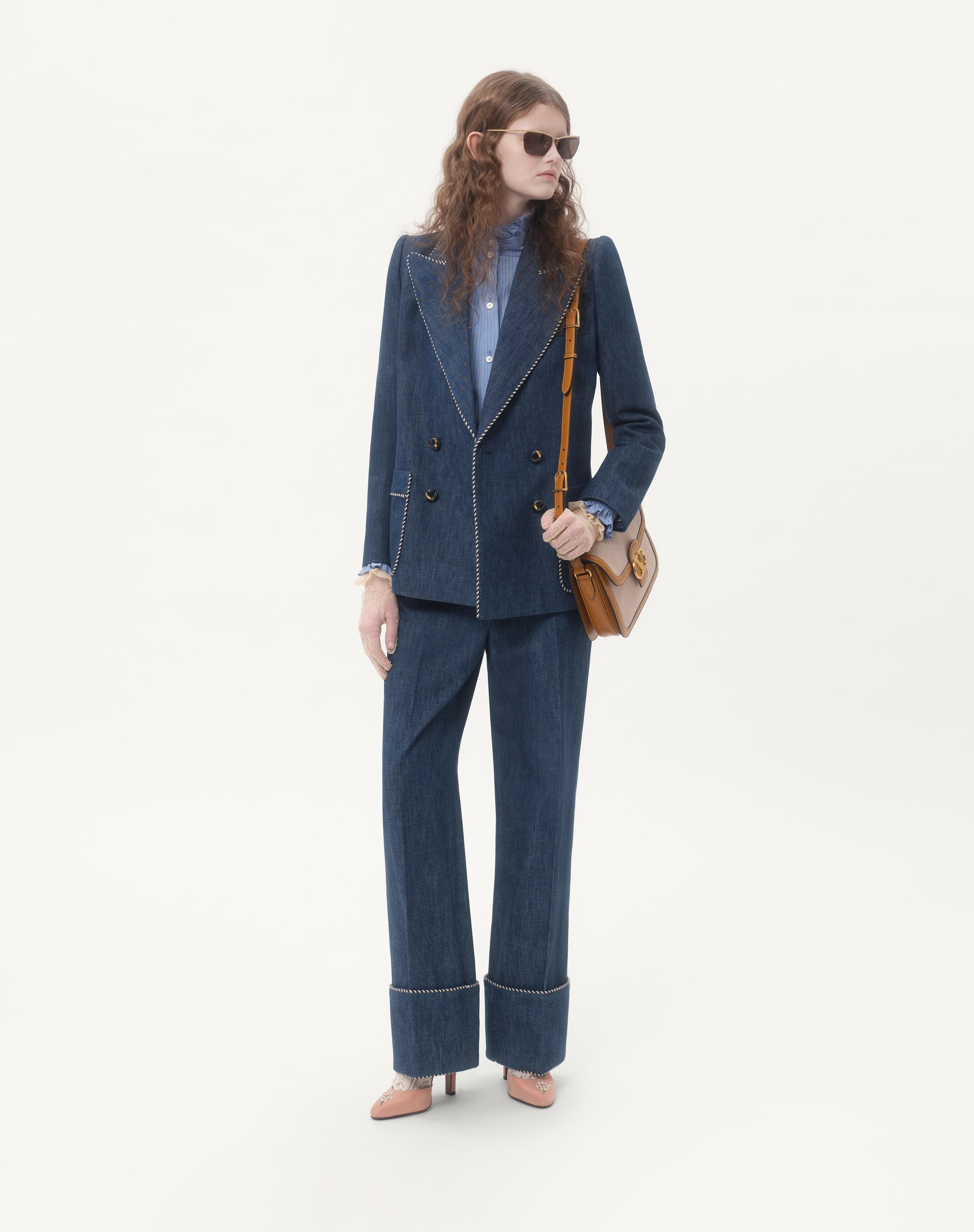 CHAMBRAY DENIM JACKET - 2