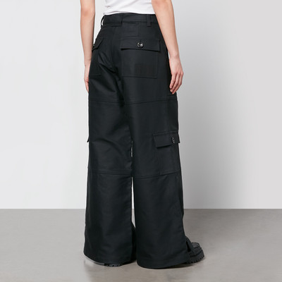 Marc Jacobs Marc Jacobs Cotton-Canvas Wide-Leg Cargo Trousers outlook